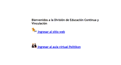 Desktop Screenshot of politikon.decyvpoliticas-unam.org